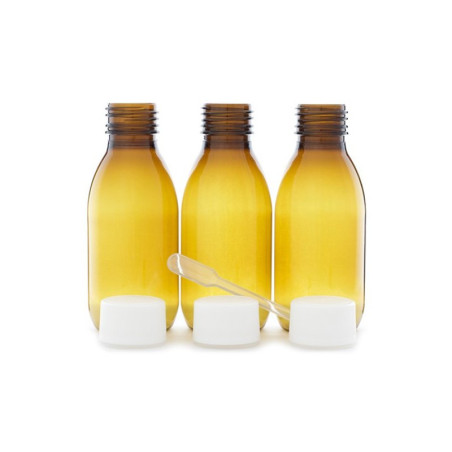 3 flacons de 60ml PET PP28...