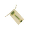 Masseur Visage en Pierre de Jade Vert + Housse