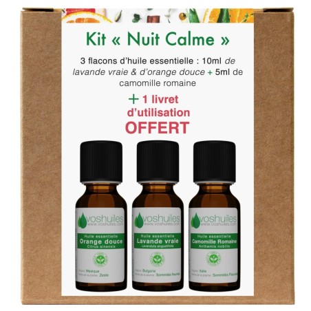 Kit « Nuit Calme » 3 Huiles...