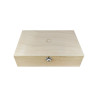 Boite en bois de rangement pour 40 flacons de 5 ou 10ml