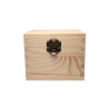 Boite en bois de rangement pour 6 flacons de 5 ou 10ml