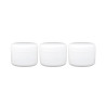 Lot 3 Pots Blancs Double paroi