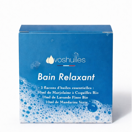 Kit Bain Relaxant - 2 Huiles Essentielles BIO