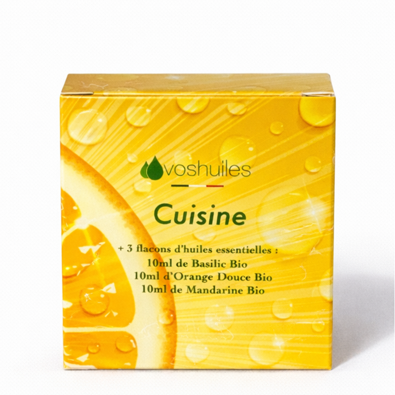Kit Cuisine - 3 Huiles Essentielles BIO