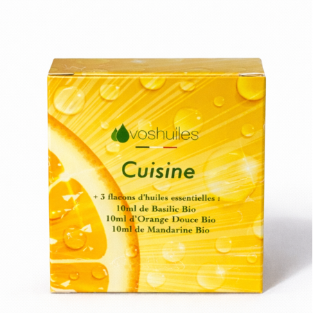 Kit Cuisine - 3 Huiles Essentielles BIO