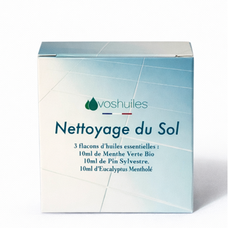 Kit Nettoyage du Sol - 3 Huiles Essentielles