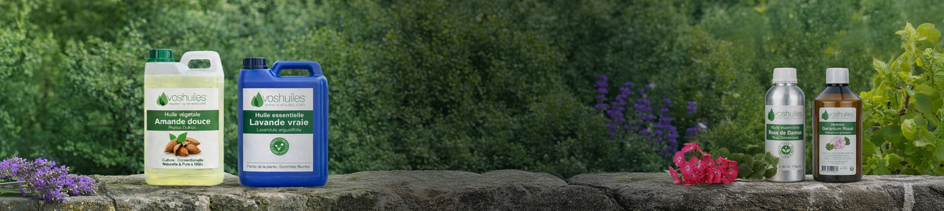 Huiles essentielles et végétales pour les professionnels